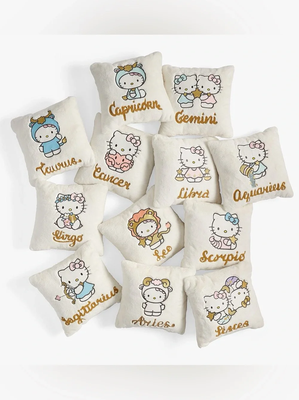 Pottery Barn Hello Kitty Astrology Pillow Taurus